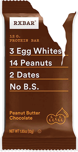 Image of the RXBAR packaging