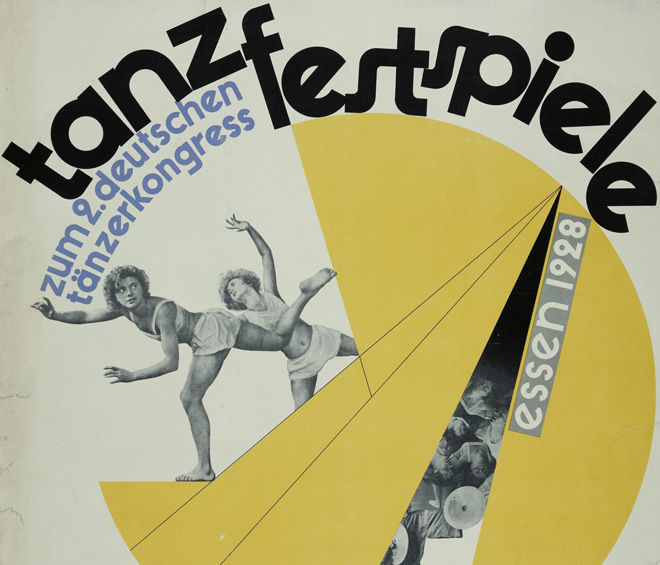 1928. Poster for the Second German Dance Congress